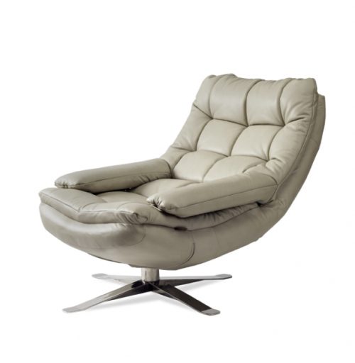 POLTRONA POLO CON BRAZO – BASE INOX