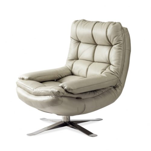 POLTRONA POLO CON BRAZO – BASE INOX