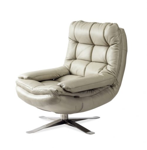 POLTRONA POLO CON BRAZO – BASE INOX