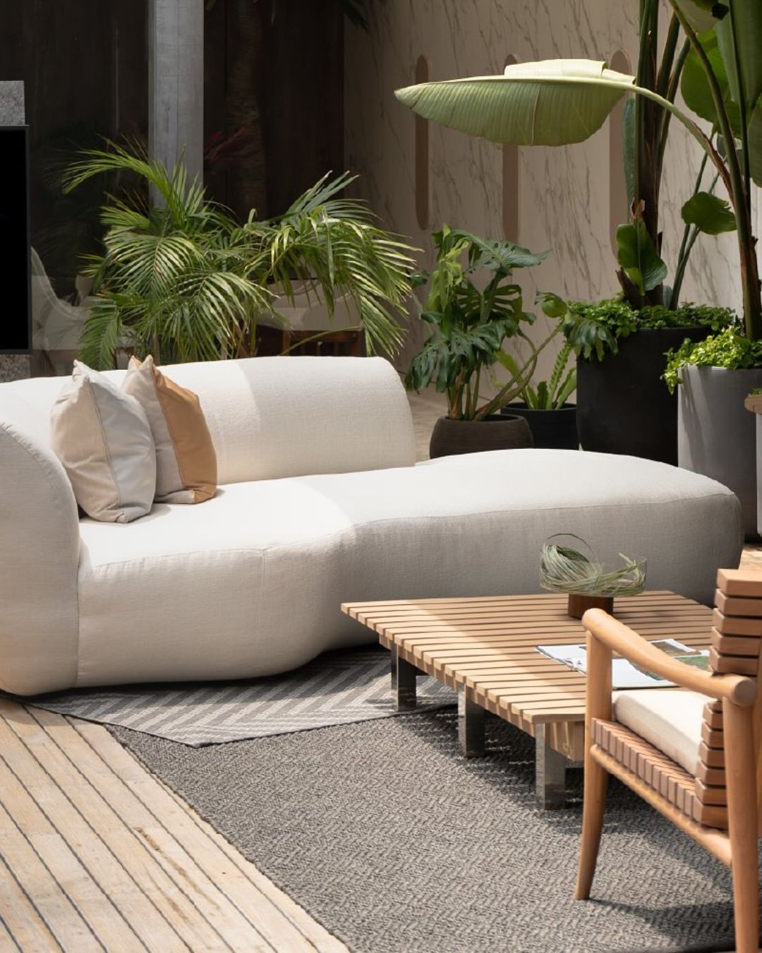 sofa de terraza contemporaneo