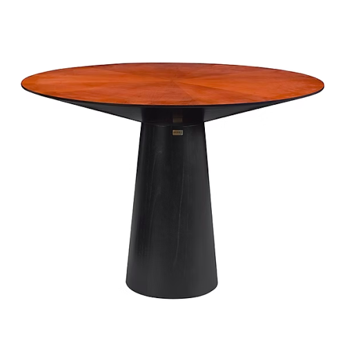 Mesa de apoyo Cona Sierra Muebles Chile en madera maciza roble americano con tapa multilaminada 90 x 64 cm