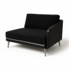 Módulo Horus brazo derecho Sierra Muebles Chile en madera maciza con espuma D26, tapizado en cuero o tela con patas en madera Grandis o aluminio
