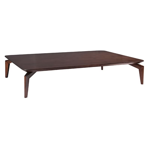 mesa de centro Spider Sierra Muebles en madera tauari y roble americano