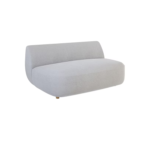Sofá Hadid Garden Sin Brazo Sierra Muebles Chile – sofá para exterior con estructura naval y espuma especializada.