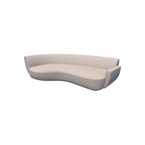 Sofá Hadid Garden Curvo Derecho | Muebles de exterior Sierra Muebles Chile. SOFÁ HADID GARDEN CURVO DERECHO CON BRAZO DERECHO