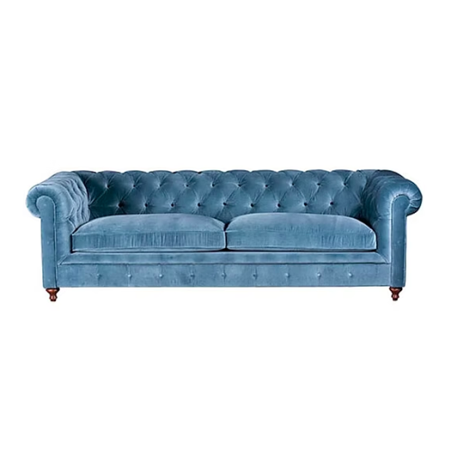 Sofá Chesterfield 3 lugares con espuma D26 – Sierra Muebles