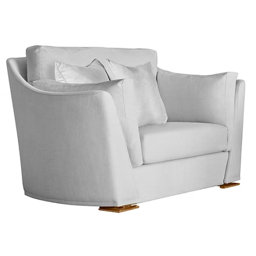 Poltrona Leopoldo con 2 almohadas decorativas – Sierra Muebles