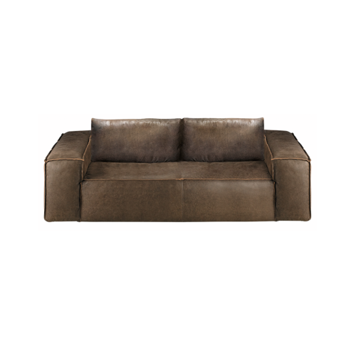 sofá soho 2 plazas ref 27232 madera grandis diseño moderno