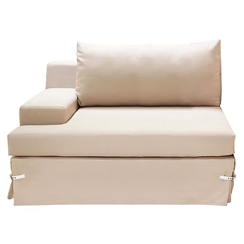 sofá módulo linea brazo izquierdo 125cm ref 29782/e sierra muebles