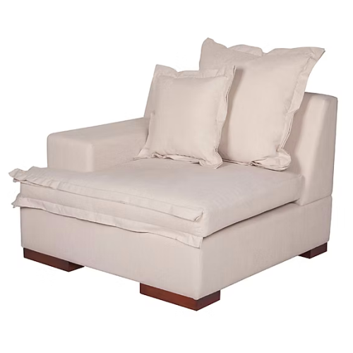 sofá módulo austin brazo izquierdo 95 cm borde pastel ref 29760 e sierra muebles