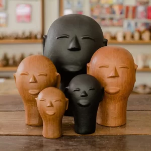 CABEZA GRANDE NEGRA / TERRACOTA